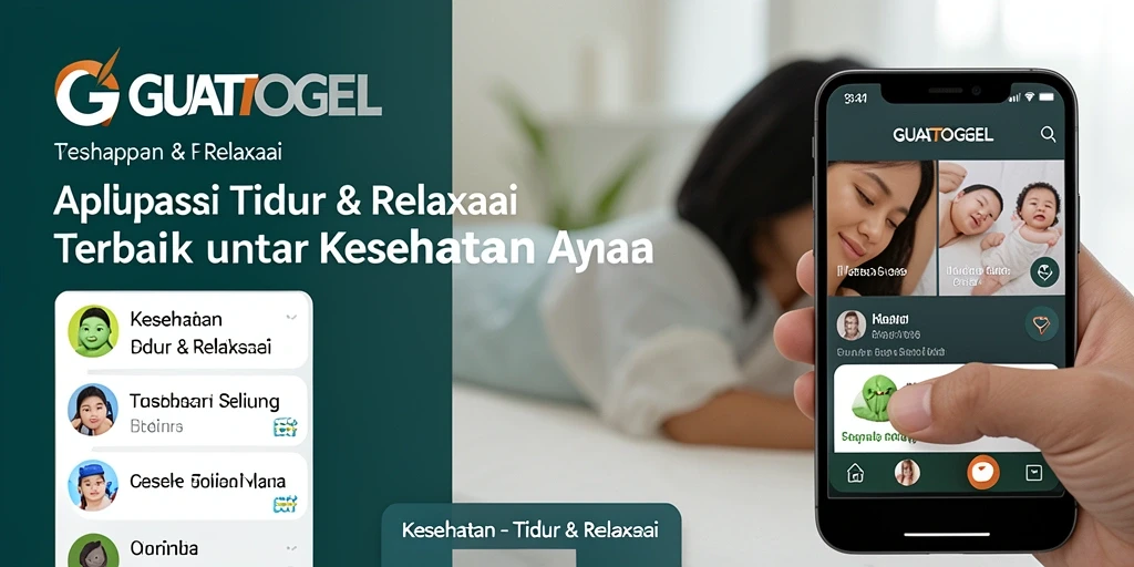 Tampilan antarmuka GUATOGEL dengan fitur relaksasi terbaik.