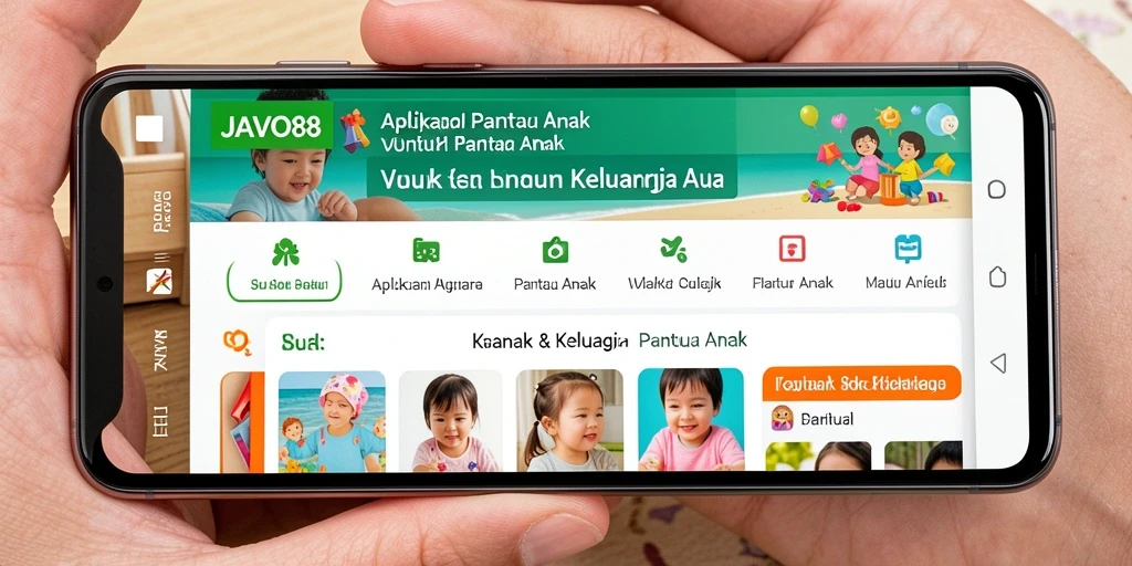 Antarmuka aplikasi JAVO88 yang intuitif dan ramah pengguna.