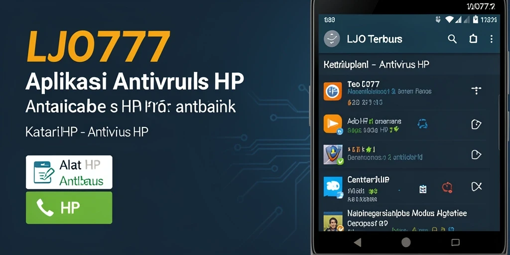 Screenshot utama LJO777 menunjukkan antarmuka pengguna yang sederhana dan intuitif.